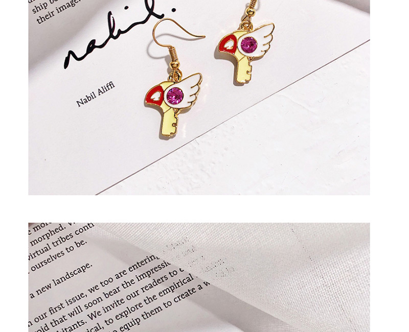 Fashion Gold Color Flower Shape Design Earrings,Drop Earrings