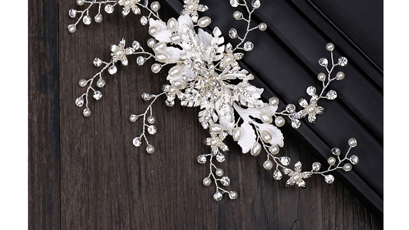 Fashion White Flower Shape Decorated Hair Accessories,Hairpins