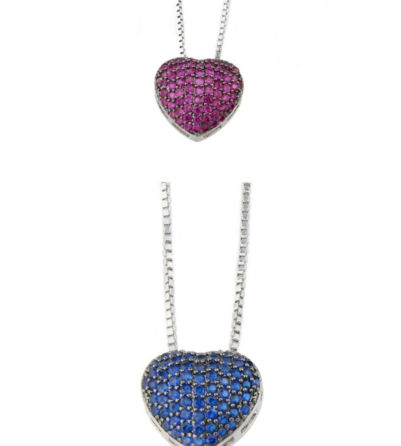 Fashion Black+gold Color Heart Shape Decorated Necklace,Necklaces