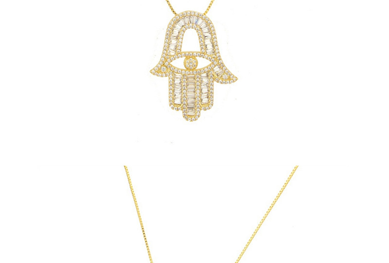 Fashion Silver Color Plum Shape Decorated Necklace,Necklaces