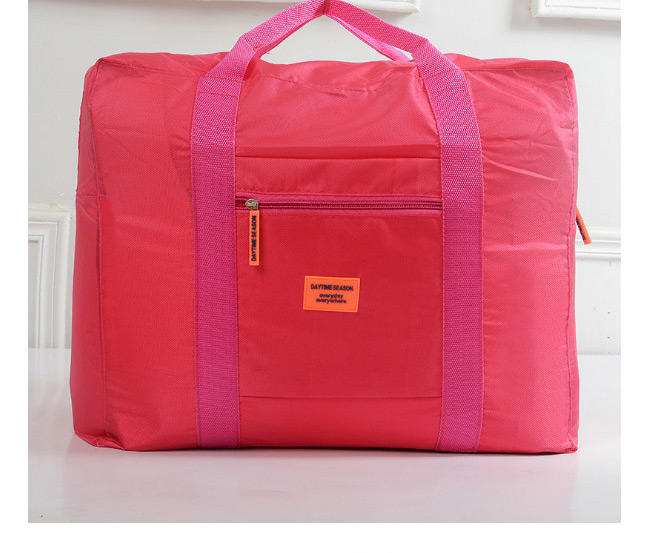 Fashion Plum Red Pure Color Decorated Storage Bag,Home storage