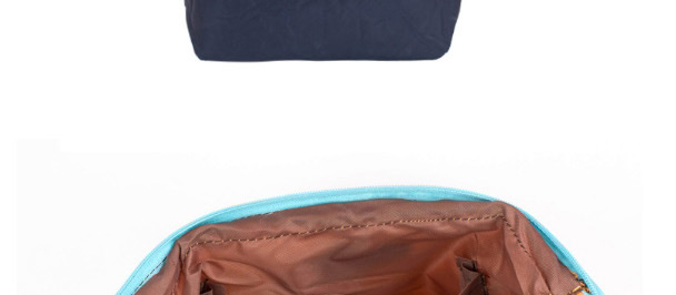 Fashion Blue Letter Pattern Decorated Storage Bag,Home storage