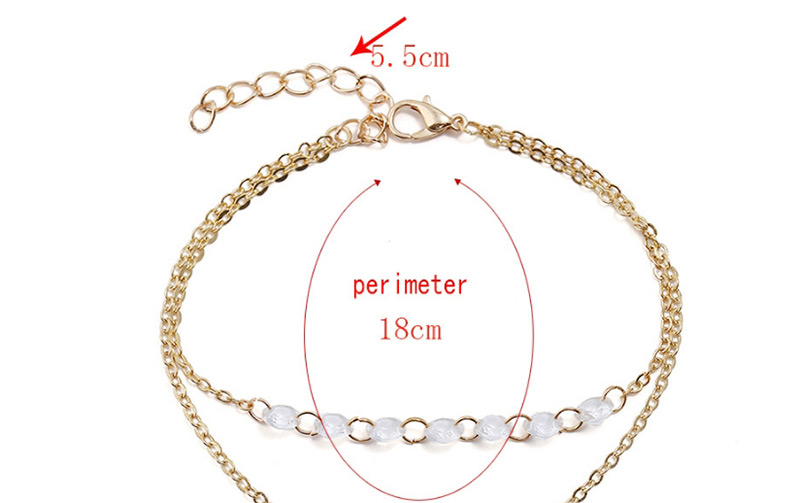 Fashion Gold Color Double Layer Design Bracelet,Fashion Bracelets