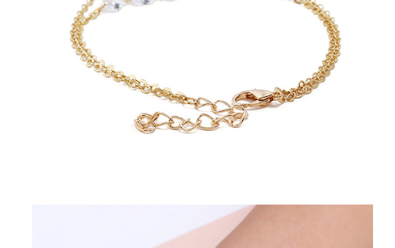 Fashion Gold Color Double Layer Design Bracelet,Fashion Bracelets