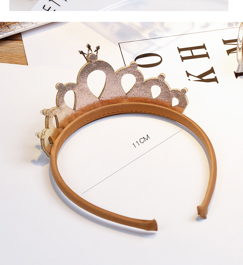 Fashion Gray Crown Shape Decorated Hair Accessories,Kids Accessories