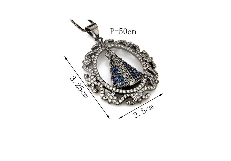 Fashion Silver Color Diamond Decorated Necklace,Necklaces