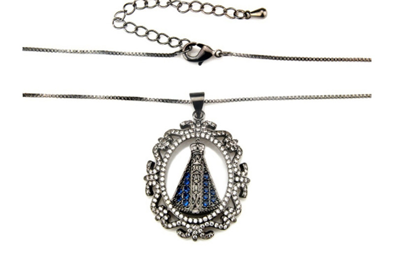 Fashion Silver Color Diamond Decorated Necklace,Necklaces