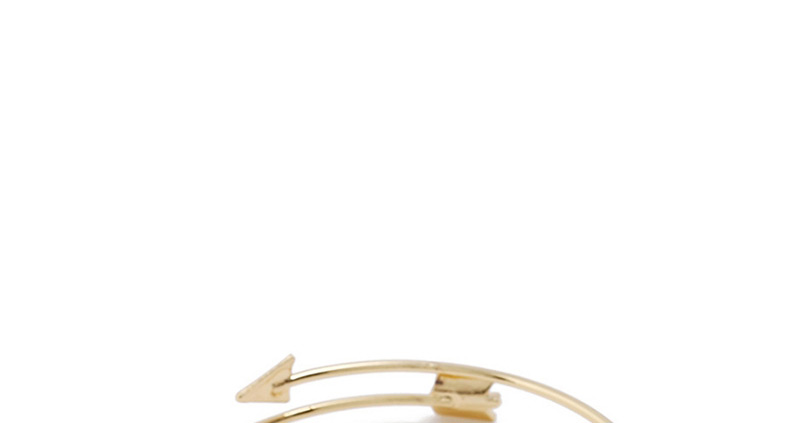 Fashion Gold Color Arrow Shape Pure Color Bracelet,Fashion Bangles