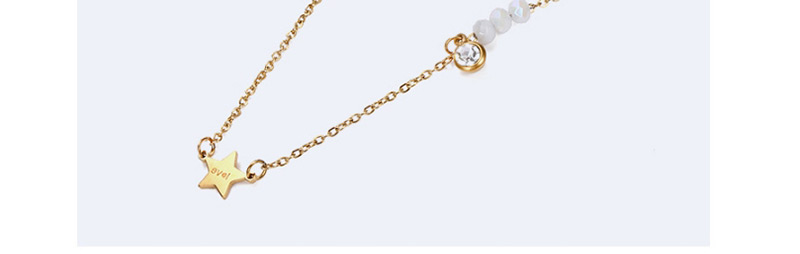 Fashion Gold Color Star Shape Decorated Necklace,Necklaces