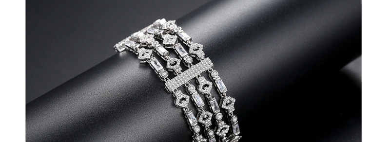 Fashion Silver Color Pure Color Decorated Bracelet,Bracelets