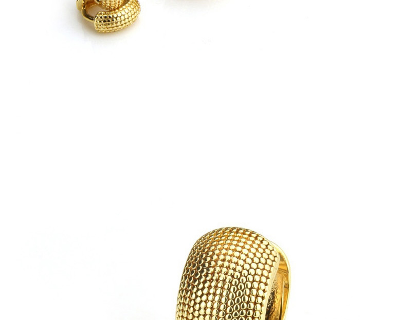 Fashion Gold Color Pure Color Decorated Earrings,Earrings