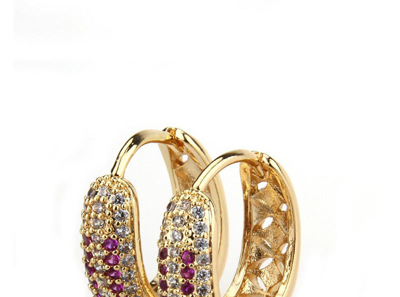 Fashion Gold Color Hollow Out Design Earrings,Earrings
