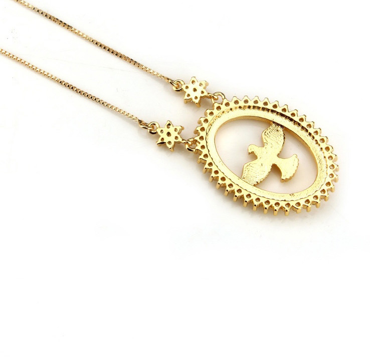 Fashion Gold Color Bird Shape Decorated Necklace,Necklaces
