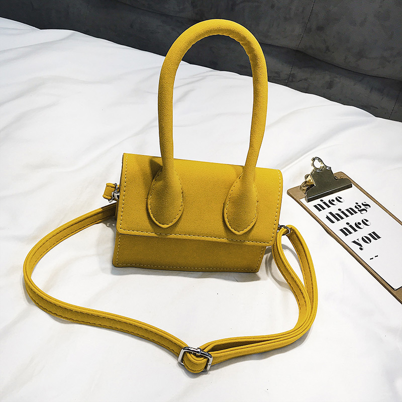 Fashion Black Pure Color Design Mini Shoulder Bag,Handbags