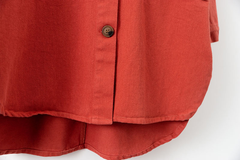 Fashion Claret Red Pure Color Design Long Sleeves Coat,Coat-Jacket