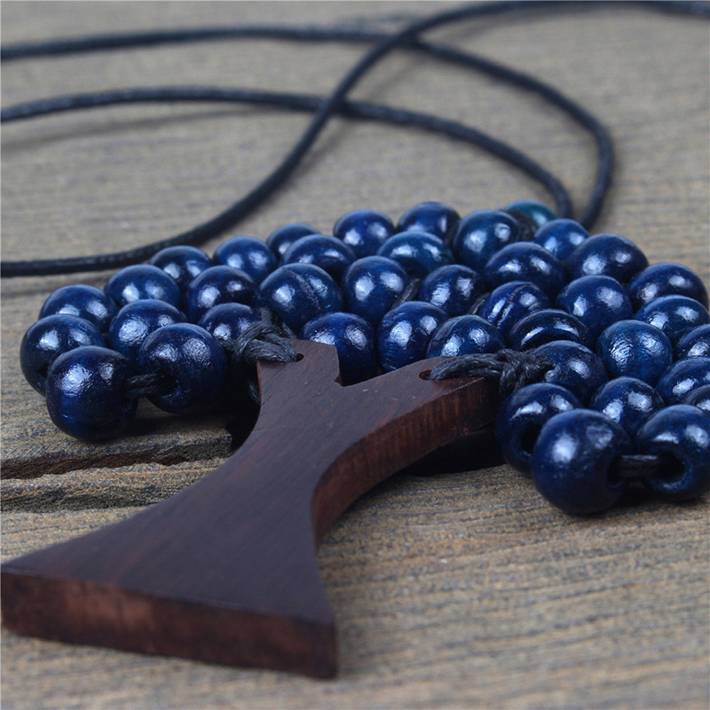 Fashion Blue Tree Shape Decorated Necklace,Pendants
