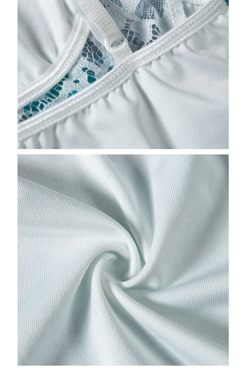 Sexy White Pure Color Decorated Suspender Jumpsuit,SLEEPWEAR & UNDERWEAR