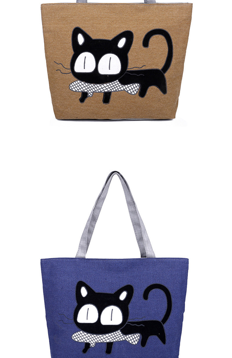 Fashion Purple Cat Pattern Decorated Bag,Messenger bags