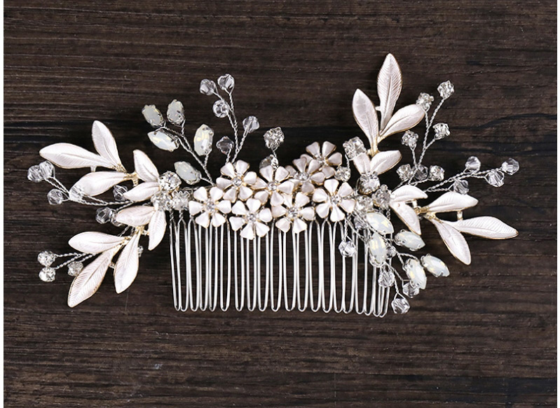 Fashion Beige Flower Shape Decorated Hair Accessories,Hairpins