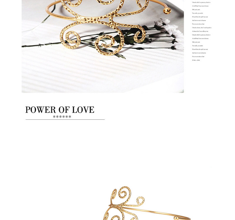 Fashion Gold Color Butterfly Shape Decorated Opening Bracelet,Fashion Bangles