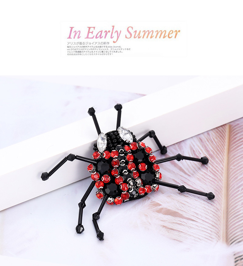 Fashion Black+red Ladybug Shape Decorated Patch,Household goods