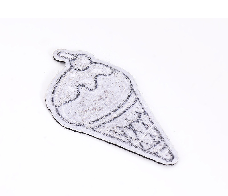 Fashion Yellow Ice Cream Shape Decorated Patch,Household goods