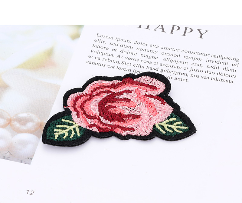 Fashion Pink Flower Shape Decorated Patch,Household goods