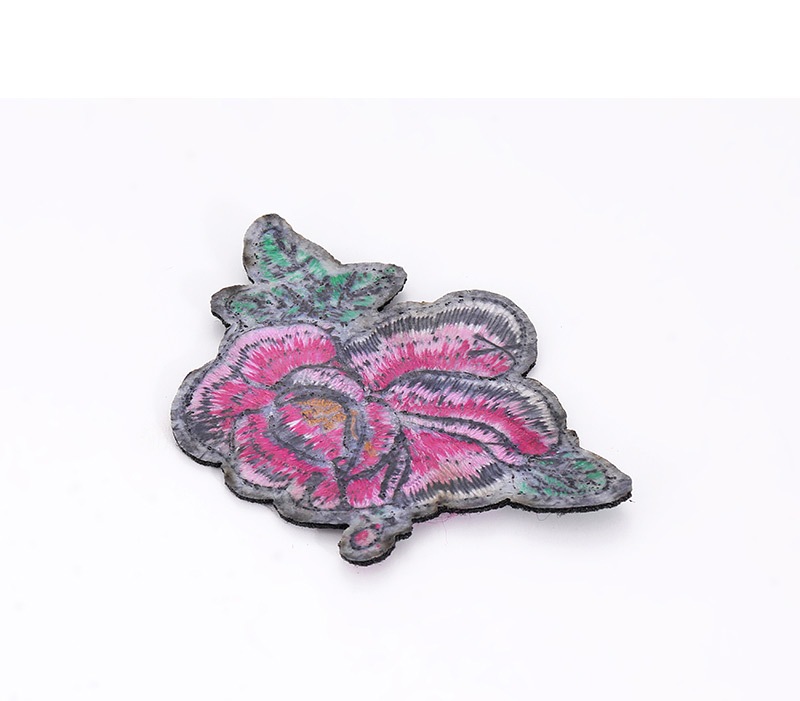 Fashion Plum Red Flower Shape Decorated Patch,Household goods
