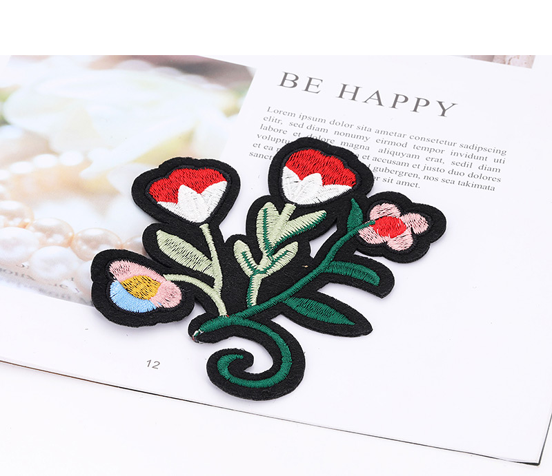 Fashion Multi-color Flower Shape Decorated Patch,Household goods