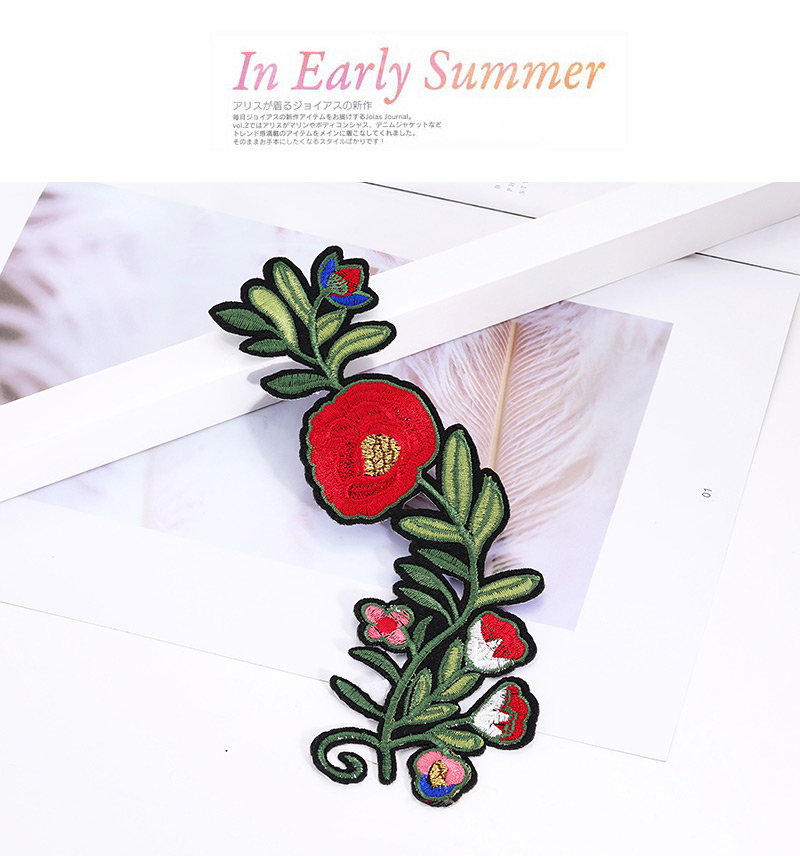 Fashion Multi-color Flower Shape Decorated Patch,Household goods