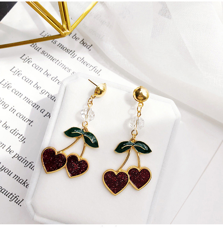 Fashion Gold Color Pineapple Shape Decorated Earrings,Drop Earrings
