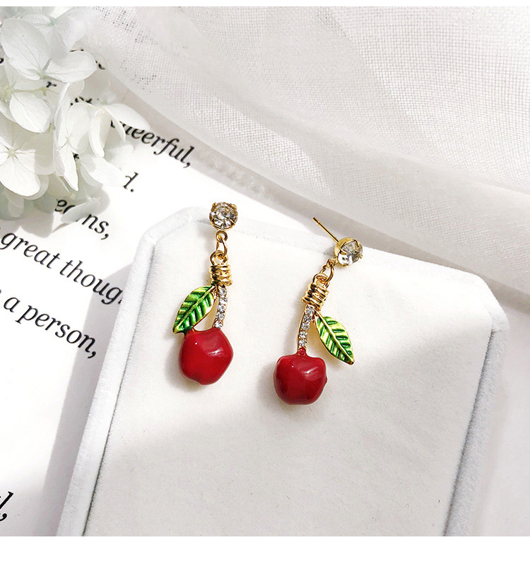 Fashion Gold Color Pineapple Shape Decorated Earrings,Drop Earrings