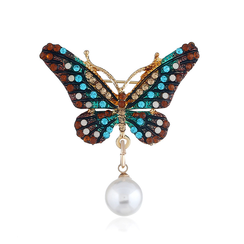 Fashion Blue Butterfly Shape Decorated Brooch,Korean Brooches
