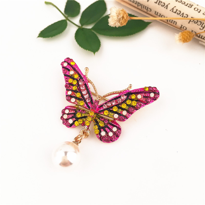 Fashion Blue Butterfly Shape Decorated Brooch,Korean Brooches