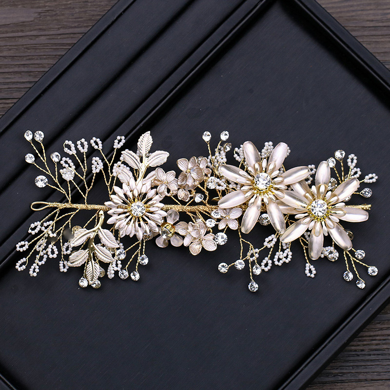 Fashion White Flowers&leaf Decorated Hair Accessories,Hairpins