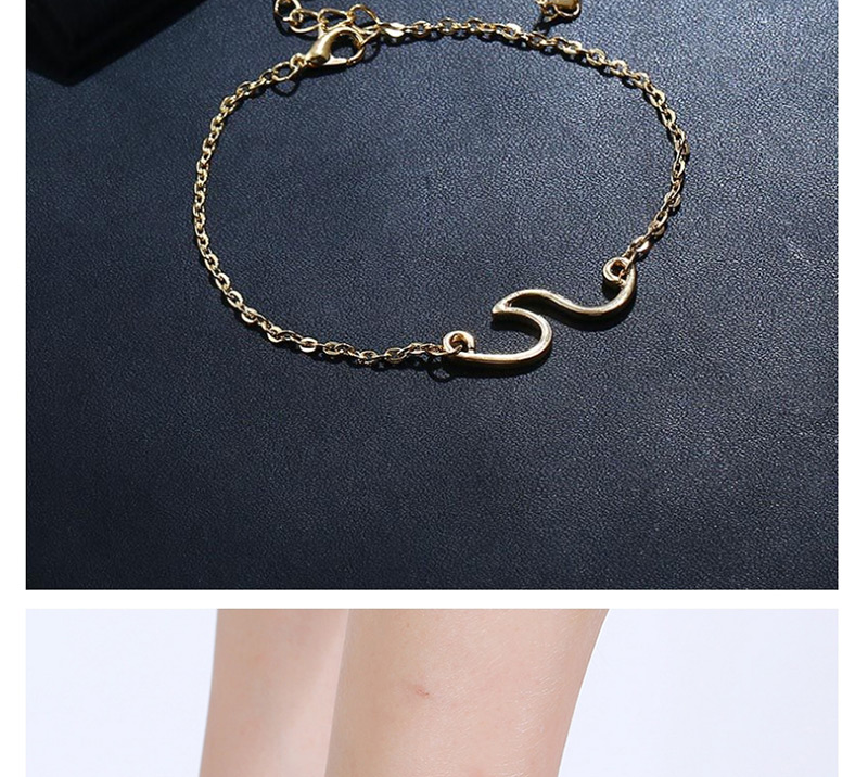 Fashion Gold Color Pure Color Decorated Anklet,Fashion Anklets