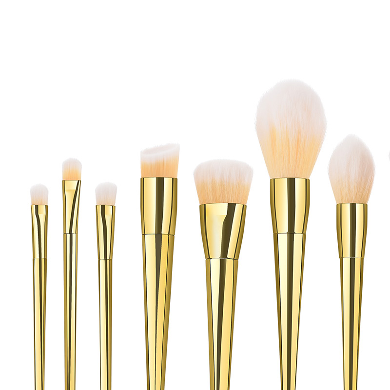 Fashion Yellow Pure Color Design Cosmetic Brush(12pcs),Beauty tools
