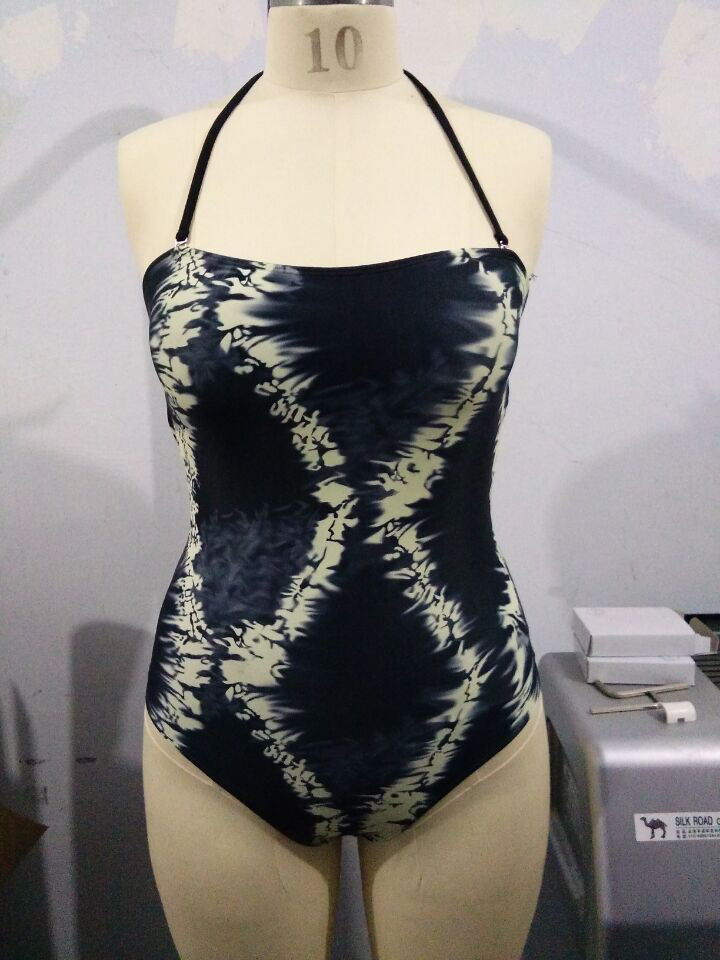 Sexy Black Off-the-shoulder Design Simple Bikini,One Pieces