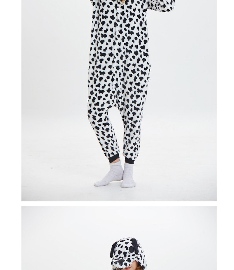Lovely Black+white Cartoon Dog Shape Design Pajamas(for Child ),Cartoon Pajama