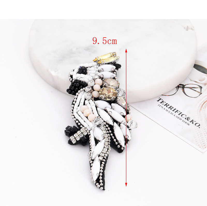 Fashion White Full Diamond Design Bird Shape Brooch,Korean Brooches