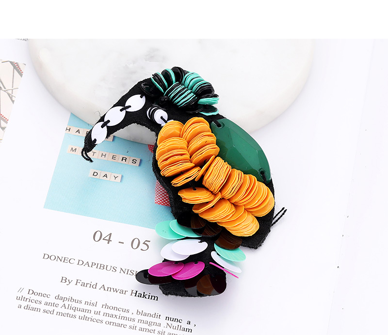Fashion Multi-color Color Matching Design Bird Shape Patch,Household goods