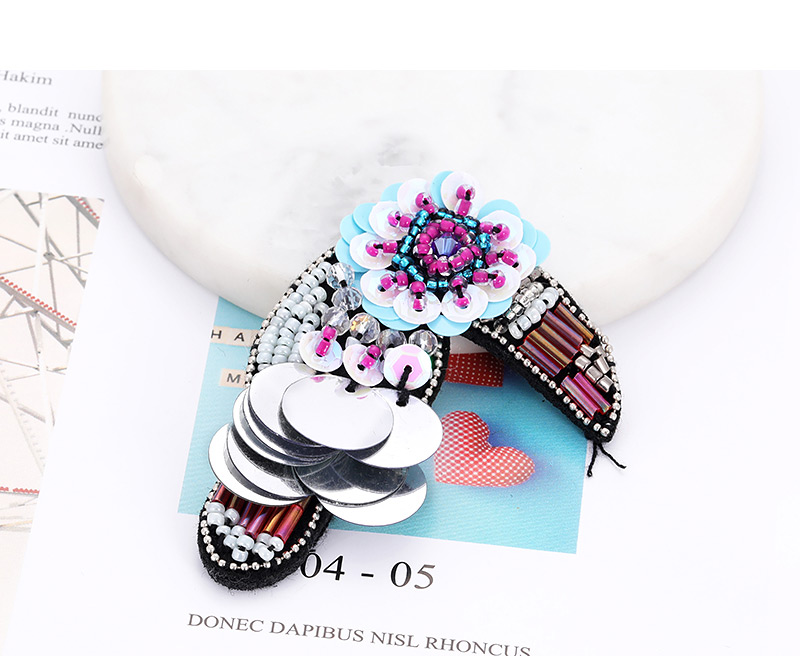 Fashion Multi-color Beads Decorated Color Matching Patch,Household goods