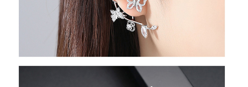 Fashion Gold Color Butterfly Shape Decorated Earrings,Earrings