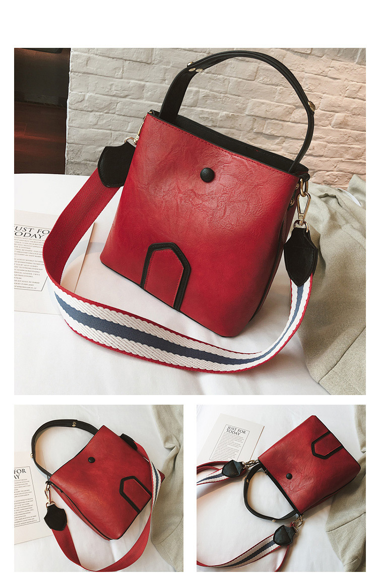 Fashion Claret Red Square Shape Design Simple Bag,Handbags