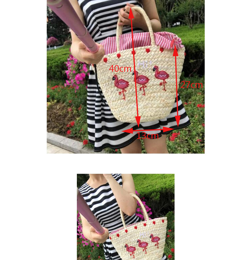 Fashion Beige Letter Pattern Decorated Bag,Messenger bags