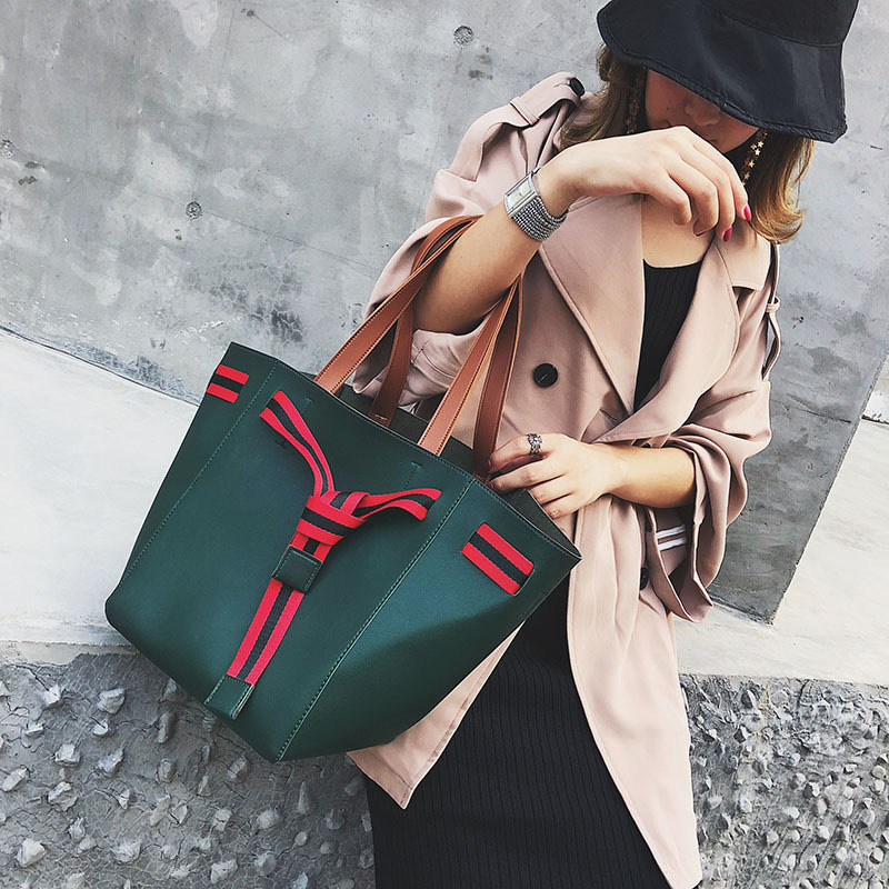 Fashion Khaki Stripe Pattern Decorated Bag,Messenger bags