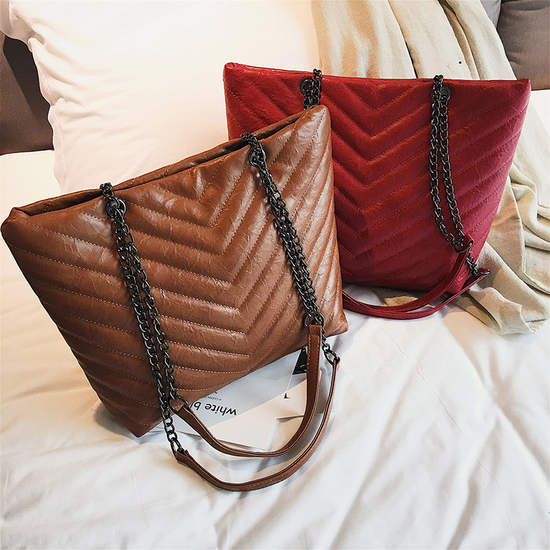 Fashion Brown Pure Color Decorated Shoulder Bag,Messenger bags