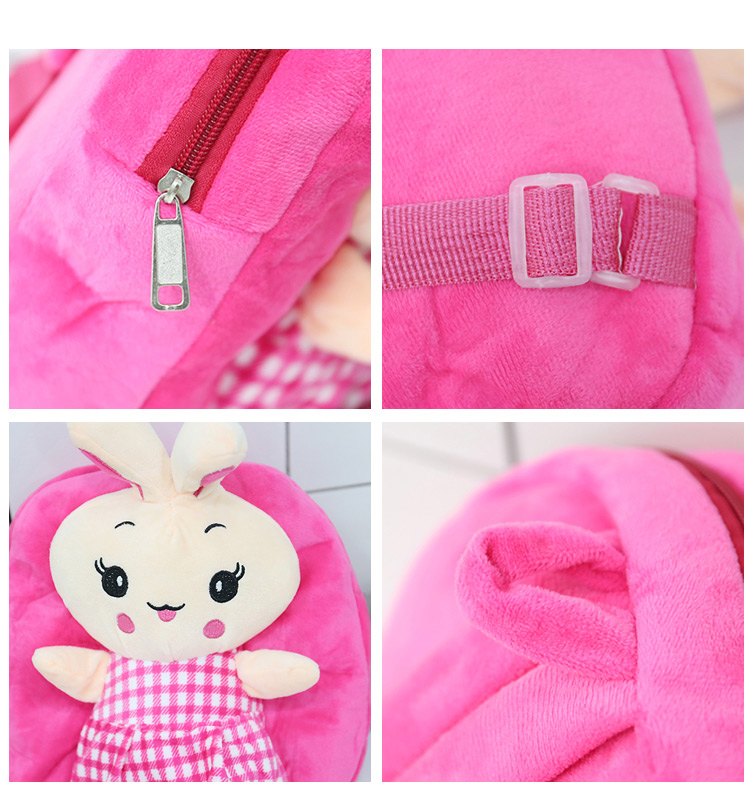 Fashion Red Rabbit Shape Decorated Backpack,Backpack