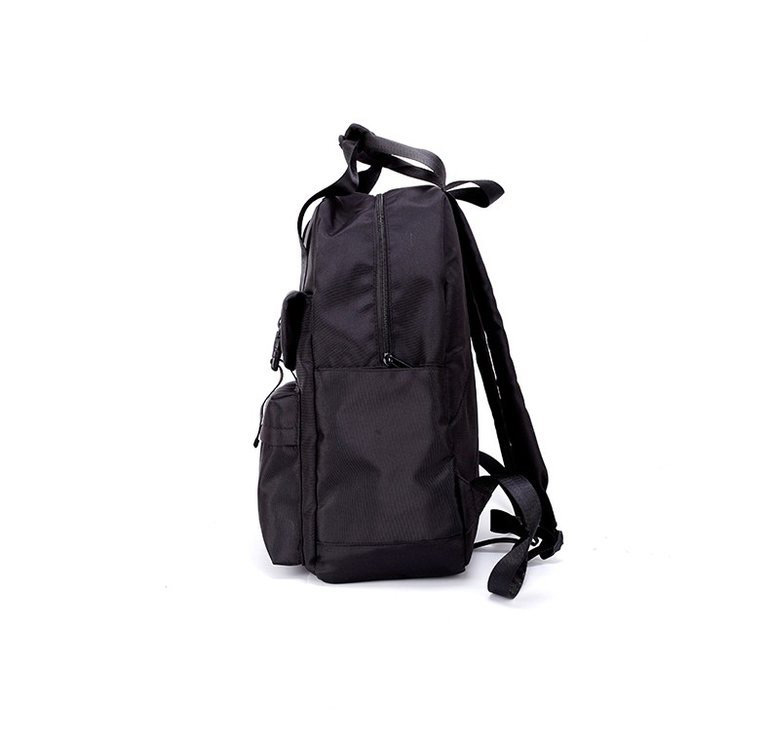 Fashion Gray Pure Color Decorated Backpack,Backpack