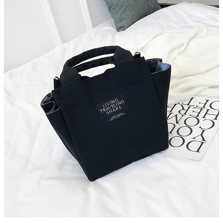 Fashion Black Letter Pattern Decorated Handbag,Handbags
